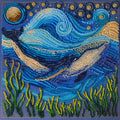 Bead Embroidery Kit Mid-sized bead embroidery kit The grandeur of the depths
