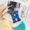 Brooch Embroidery Kit Decoration Letter "H"