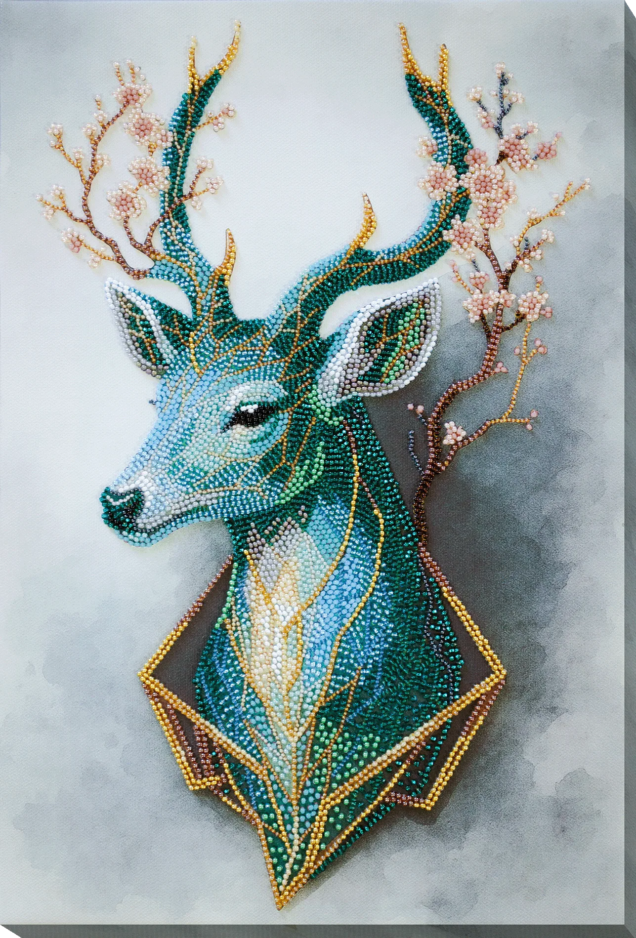 Bead Embroidery Kit Main Bead Embroidery Kit Forest Spirit