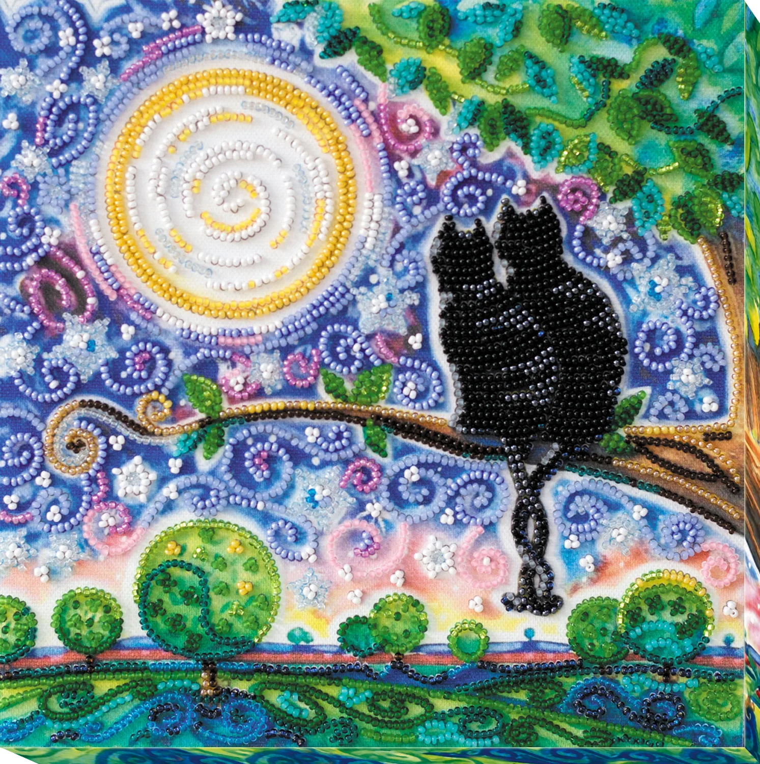 Bead Embroidery Kit Mid-sized bead embroidery kit Together forever