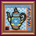 Magnets Bead Embroidery Kit Mini Magnets Bead embroidery kit Yellow kettle