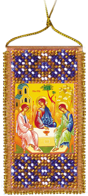 Talisman Bead Embroidery Kit Talisman bead embroidery kits Prayer of the Holy Trinity