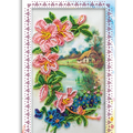 Postcards Bead Embroidery Kit Postcard-envelope for microbead embroidery Provence