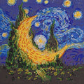 Bead Embroidery Kit Mid-sized bead embroidery kit Cypress moon