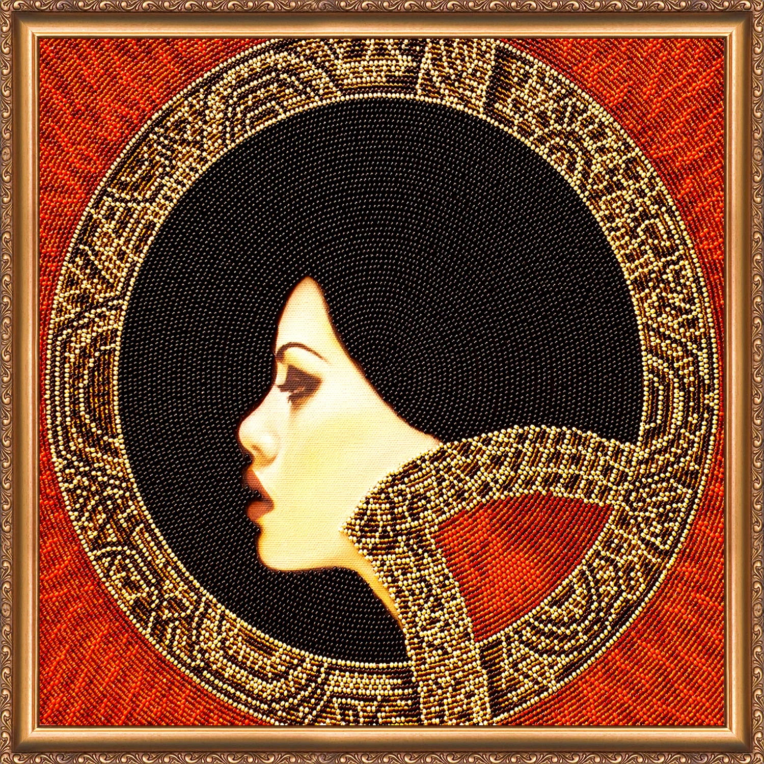 Bead Embroidery Kit Main Bead Embroidery Kit Lady Macbeth