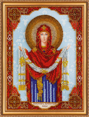 Bead Embroidery Kit Main Bead Embroidery Kit Icon «Protection of the Blessed Virgin»