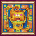 Magnets Bead Embroidery Kit Mini Magnets Bead embroidery kit Unusual flower