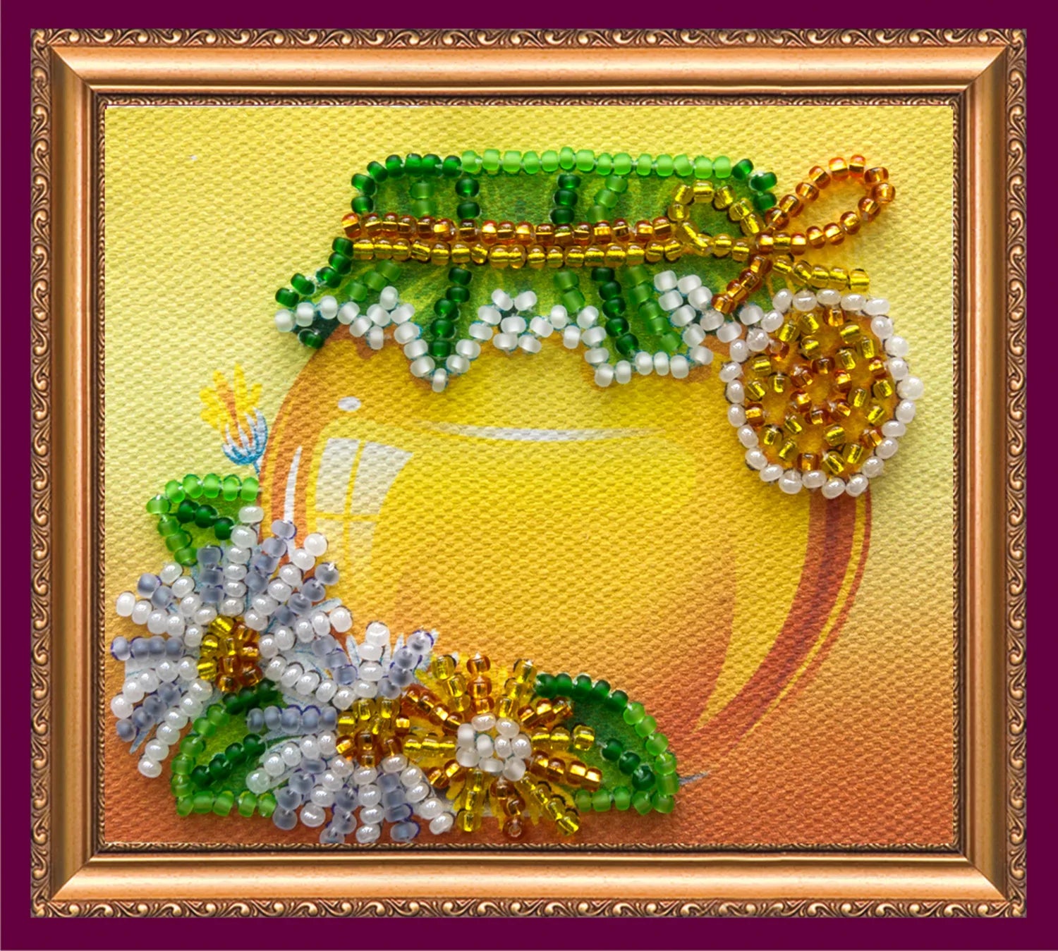 Magnets Bead Embroidery Kit Magnets Bead embroidery kit Honey