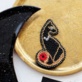 Brooch Embroidery Kit Decoration Lady