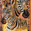 Bead Embroidery Kit Main Bead Embroidery Kit Zebras
