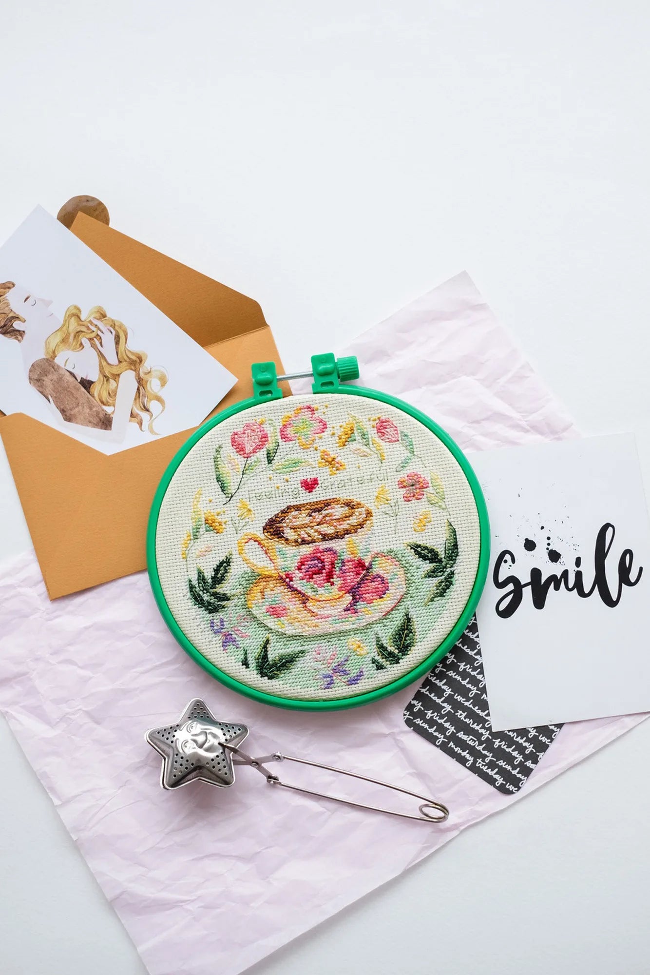 Cross Stitch Kit Cross-stitch kits Cup