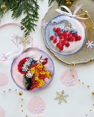 Christmas and New Year Decor Kit Decoration Handsome