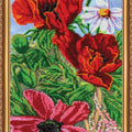 Bead Embroidery Kit Main Bead Embroidery Kit Wild poppies – 3