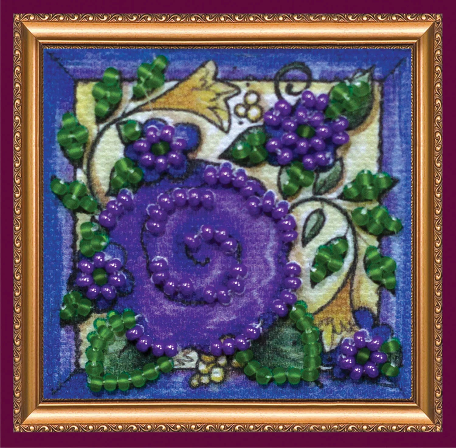 Magnets Bead Embroidery Kit Mini Magnets Bead embroidery kit Flower carpet