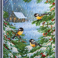 Bead Embroidery Kit Main Bead Embroidery Kit January bitter cold