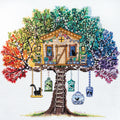 Cross Stitch Kit Cross-stitch kits Cat house