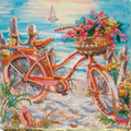 Bead Embroidery Kit Mid-sized bead embroidery kit At the age of the azure