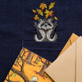 Cross Stitch Kit On Clothes Cross-stitch kits Raccoon
