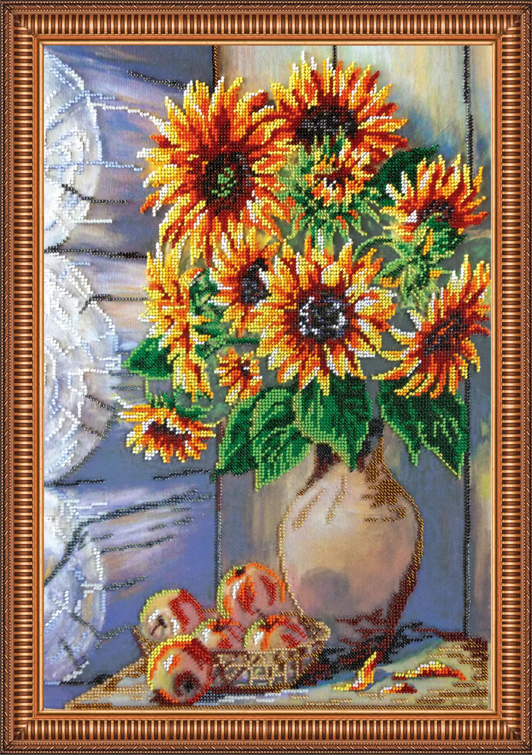 Bead Embroidery Kit Main Bead Embroidery Kit Summer bouquet