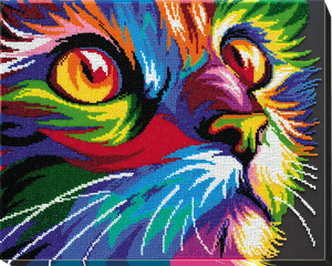 Bead Embroidery Kit Main Bead Embroidery Kit Neon look