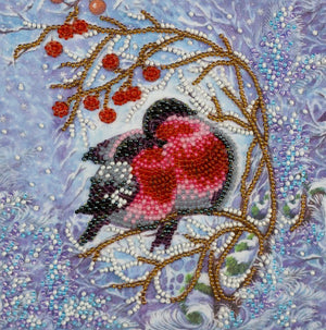Bead Embroidery Kit Mini Bead embroidery kit Warmth together