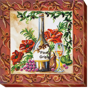 Bead Embroidery Kit Main Bead Embroidery Kit Sparkling still-life