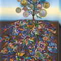 Bead Embroidery Kit Main Bead Embroidery Kit Money Tree