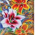 Bead Embroidery Kit Main Bead Embroidery Kit Three virtues