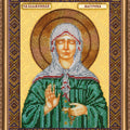Bead Embroidery Kit Main Bead Embroidery Kit St. Matrona of Moscow