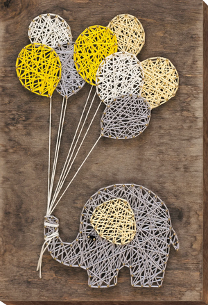 String Art Kit Creative Kit/String Art Elephant