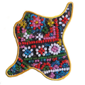 Magnets Bead Embroidery Kit Kits for embroidery with beads magnets "Map of Ukraine" Ivano-Frankivsk region