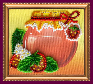 Magnets Bead Embroidery Kit Magnets Bead embroidery kit Wild strawberry
