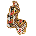 Magnets Bead Embroidery Kit Kits for embroidery with beads magnets "Map of Ukraine" Sumy region
