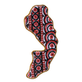 Magnets Bead Embroidery Kit Kits for embroidery with beads magnets "Map of Ukraine" Odessa region
