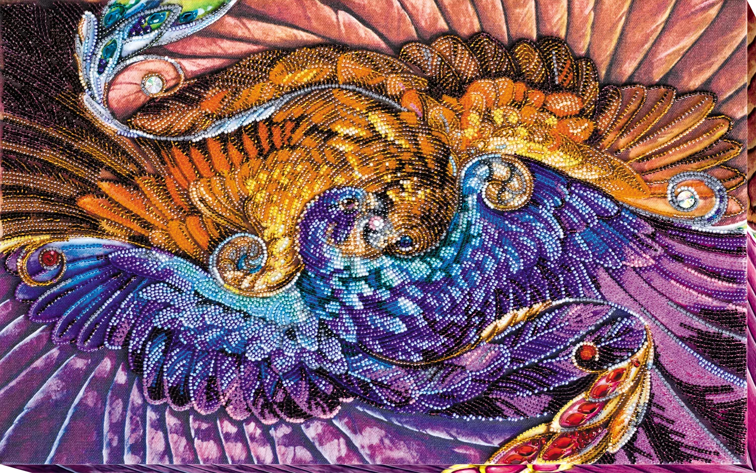 Bead Embroidery Kit Main Bead Embroidery Kit Two elements