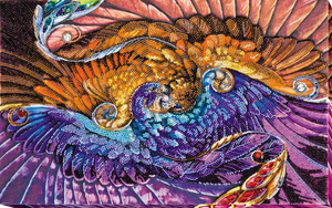 Bead Embroidery Kit Main Bead Embroidery Kit Two elements