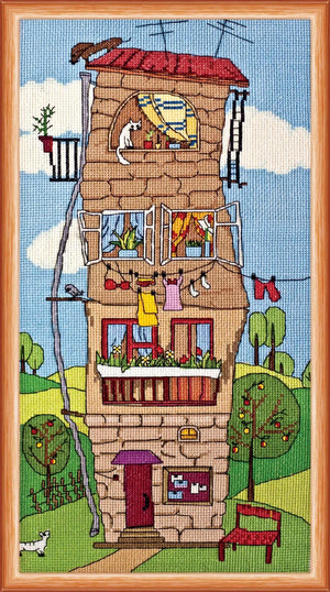 Cross Stitch Kit Cross-stitch kits Summer house