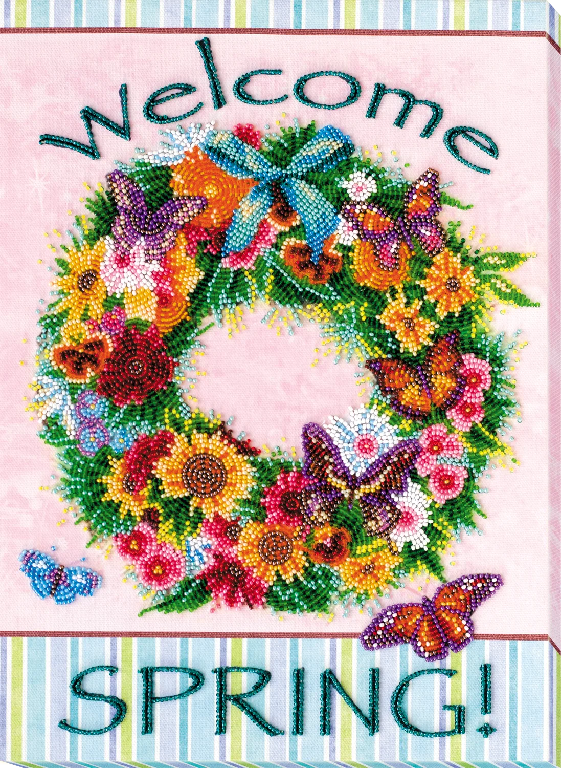 Bead Embroidery Kit Main Bead Embroidery Kit Spring came