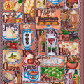 Bead Embroidery Kit Main Bead Embroidery Kit Gourmet alphabet