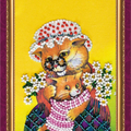 Postcards Bead Embroidery Kit Postcard Bead embroidery kit Dear Grandma – 1