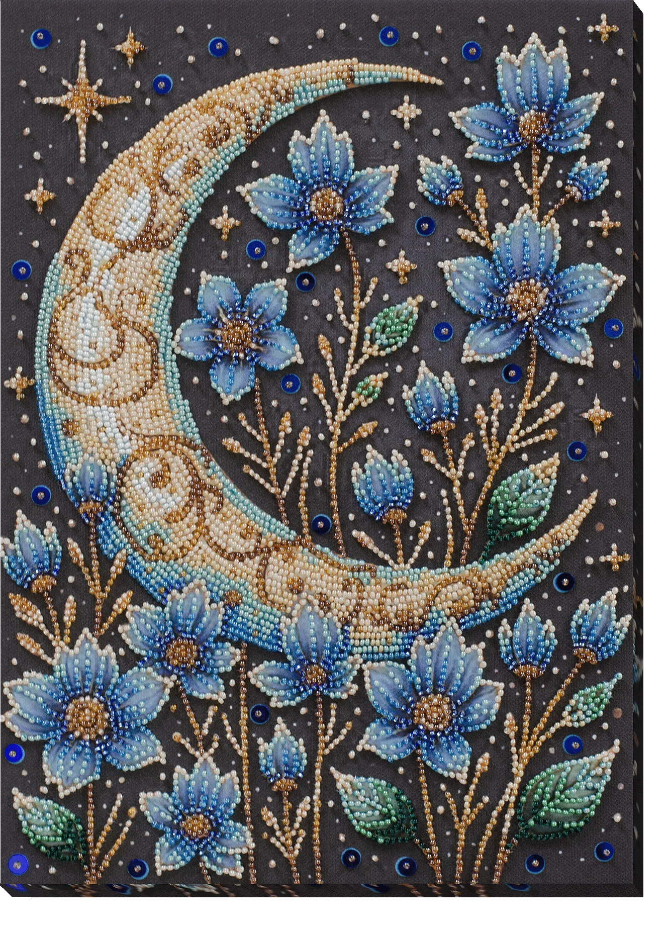 Bead Embroidery Kit Main Bead Embroidery Kit A magical night