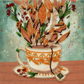 Bead Embroidery Kit Mini Bead embroidery kit Аutumn aroma