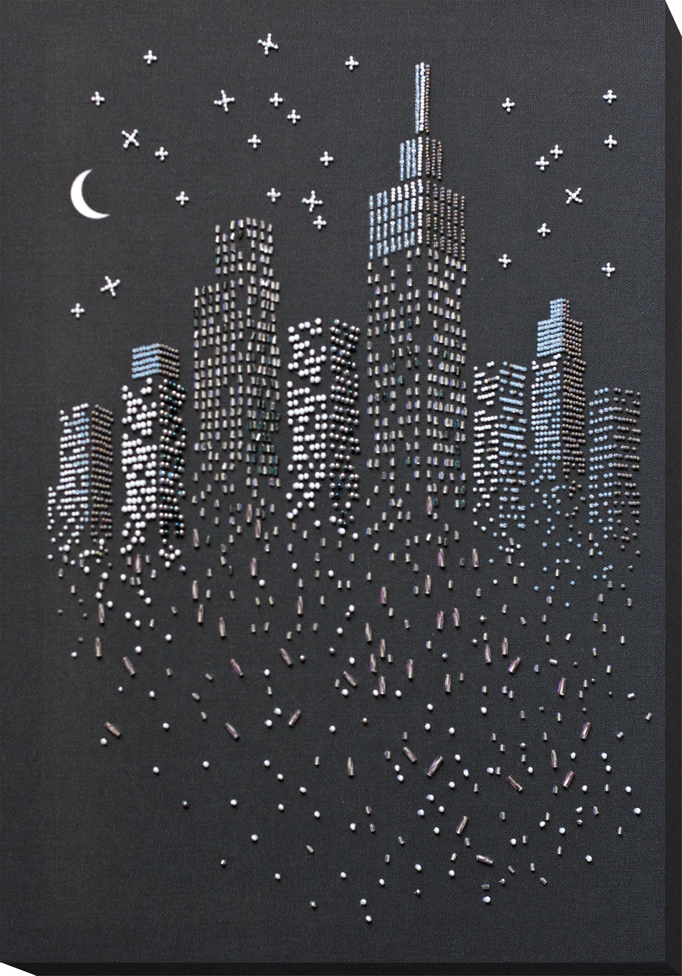 Bead Embroidery Kit Main Bead Embroidery Kit The glitter of the night lights