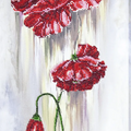Bead Embroidery Kit Main Bead Embroidery Kit Poppy flower