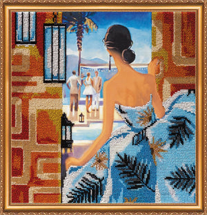 Bead Embroidery Kit Main Bead Embroidery Kit Window to Rio