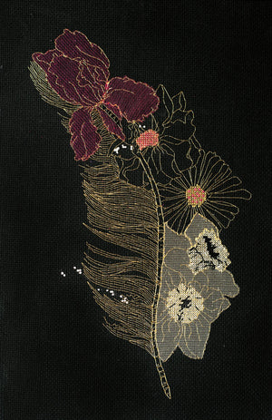 Cross Stitch Kit Cross-stitch kits Flower wind-1