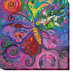 Bead Embroidery Kit Main Bead Embroidery Kit Fly of butterfly