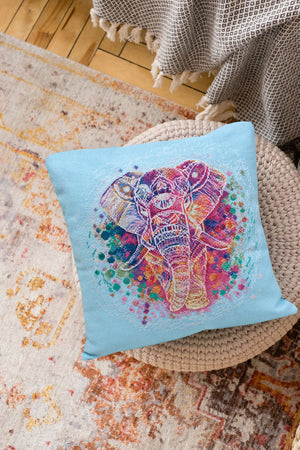 Cross Stitch Kit For Cushion Cross-stitch kits Elephant
