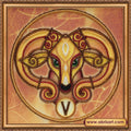 Bead Embroidery Kit Main Bead Embroidery Kit Aries
