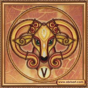 Bead Embroidery Kit Main Bead Embroidery Kit Aries